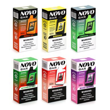 novo bar smok|Smok Novo Bar AL6000 Disposable Vape $8.99